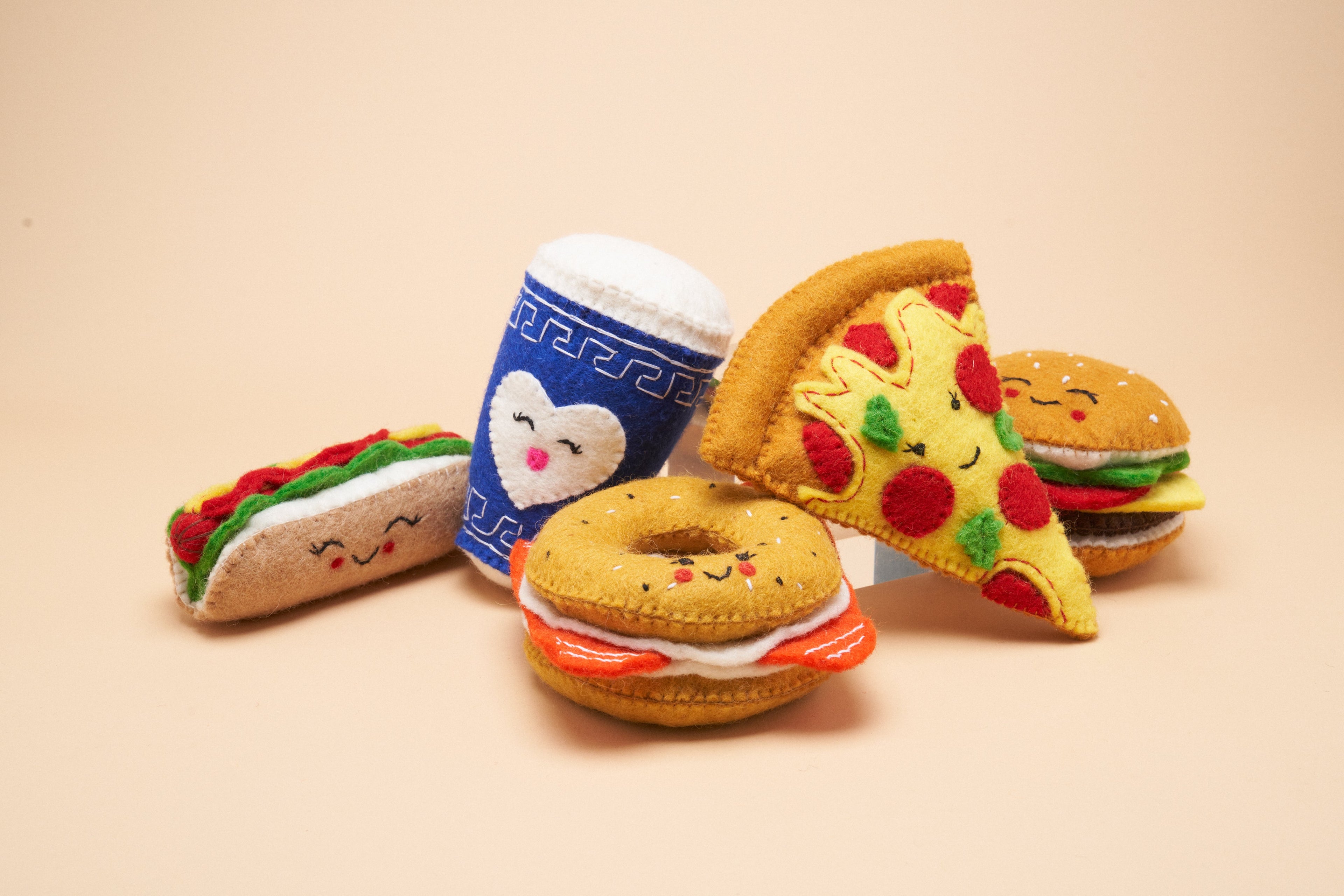 Hotdog Squeaker Toy
